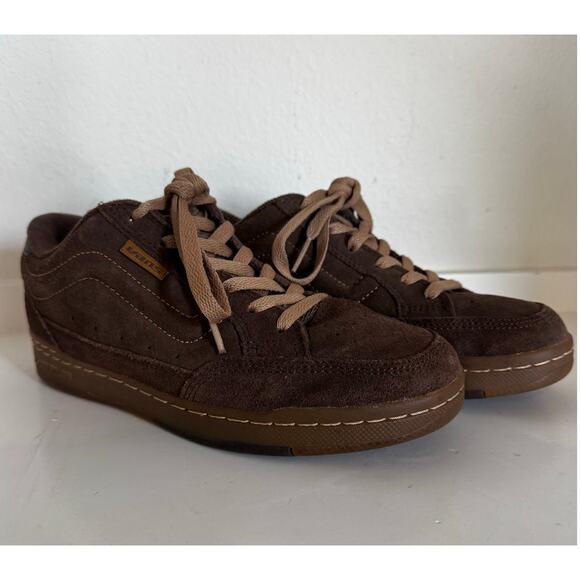 Vans Vintage Snooka Padded Tongue Skating Shoe‎ Brown Suede Size Men's 7